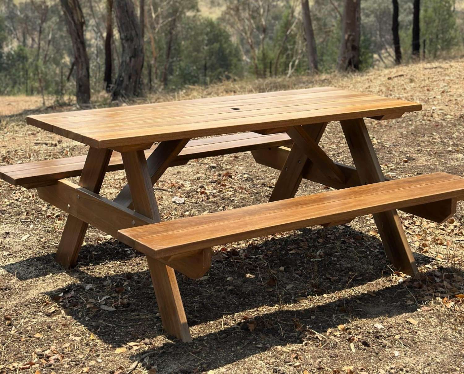 Hardwood Picnic Table